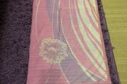 Pink summer scarf