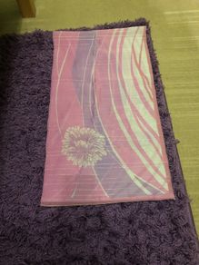 Pink summer scarf