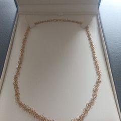 ladies 9ct gold necklace