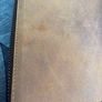 Galen Leather 20 pen zip storage case Crazy Horse leather Image 5