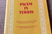 1981 Pacem in Terris: Encyclical Letter. Pope John XXIII. Catholic Truth Society.