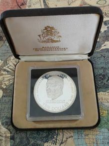1978 Bahamas Sir Milo B Butler 10 Coin 5th Anniversary of Independence Coin 925