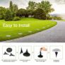 Outdoor Solar Garden Lights 12 Pack (MULTIPLE COLOURS Image 4
