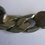 Vintage Sterling Silver 925 Figaro Link Bracelet Chain length 8" - 7,2g Image 8
