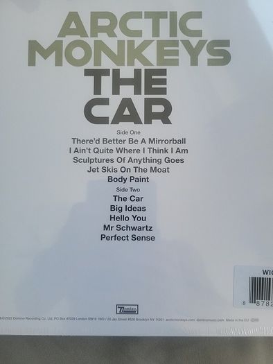 Arctic monkeys the car custard yellow vinyl and booklet