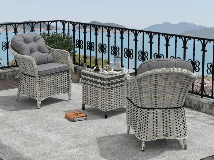Outdoor Rattan Patio Furniture Set - NEW in box