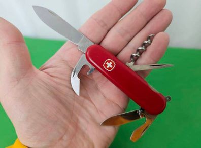 Vintage Wenger Viking 85mm Discontinued Swiss Army Knife 1980s Collectable