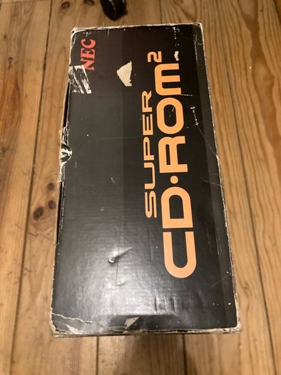 PC engine super CD rom 2 console