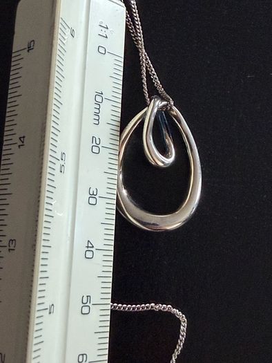 silver necklace