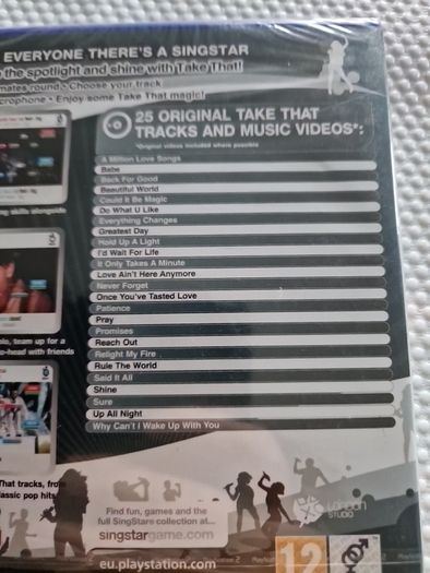 Brand new game sealed Singstar Take That PlayStation2 Ps2 Games Original