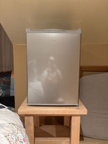LOGIK Silver Table Top Fridge