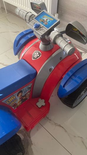 paw patrol ride-on