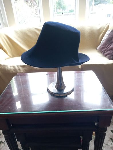 Whiteley Navy 100% Wool Hat