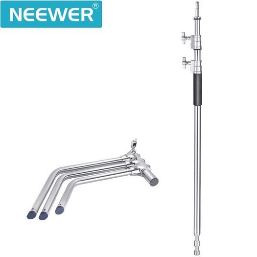 21710-1 Neewer Stainless Steel Heavy Duty C-Stand