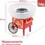Cotton Candy Machine for at Home - Candy Floss Machine - Candy Floss Maker for Sugar or Sweets | Cotton Candy Maker for Children's & Kids Birthday Party red White (FREE POSTAGE) Image 6