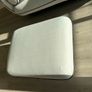 Brand new white couch and pouffe Image 5