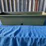Single green plastic window box Image 5