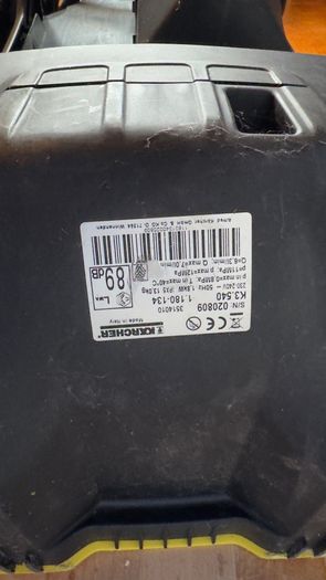 Karcher K3.540 Pressure Washer with Snow Foam Lance
