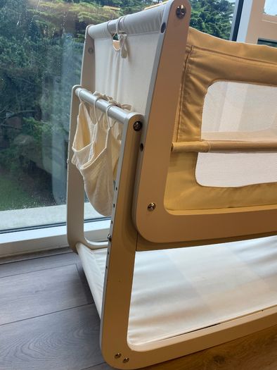 Snuzpod 5 cashmere bedside crib baby