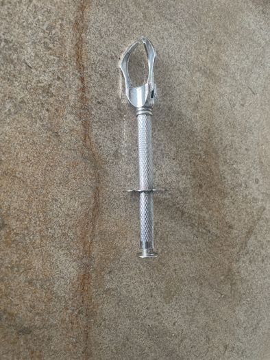 Vintage French Silver Plated Bar Tongs: Ice Cube Grabber