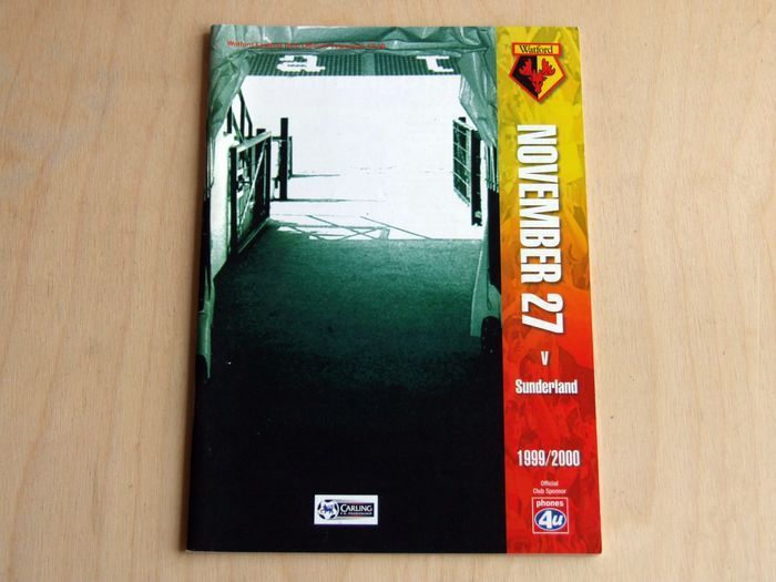 Watford Football Club programmes