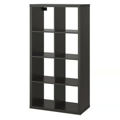 Kallax bookcase black