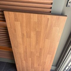Oak laminate worktop