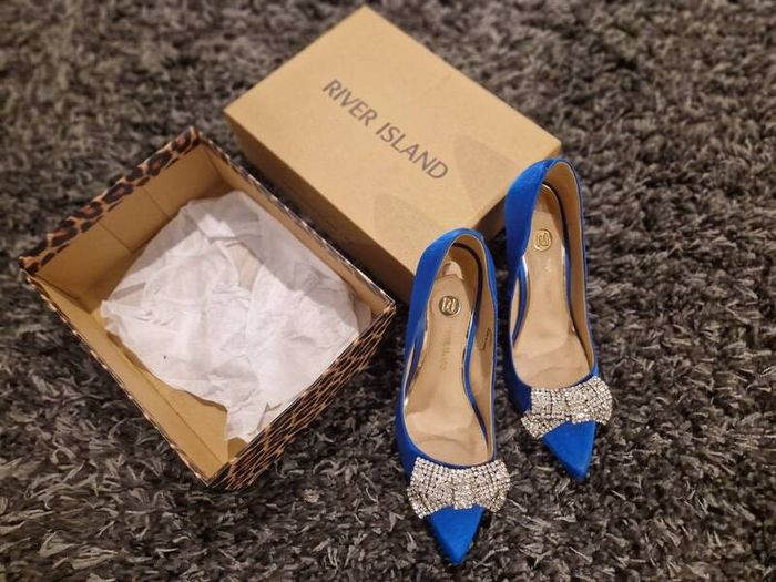 River Island Carrie Bradshaw dupe heels