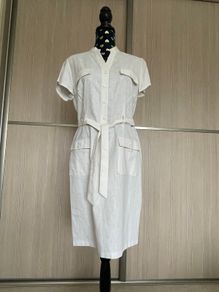 Steilmann Off White Shirt Dress
