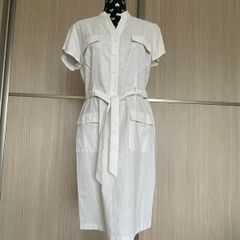 Steilmann Off White Shirt Dress