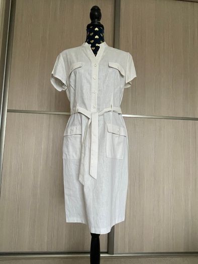 Steilmann Off White Shirt Dress
