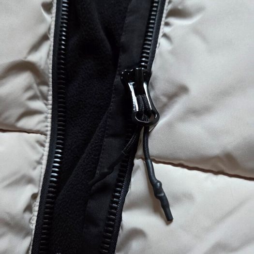 As new SUPERDRY Beige  Hooded Sports Puffer Jacket