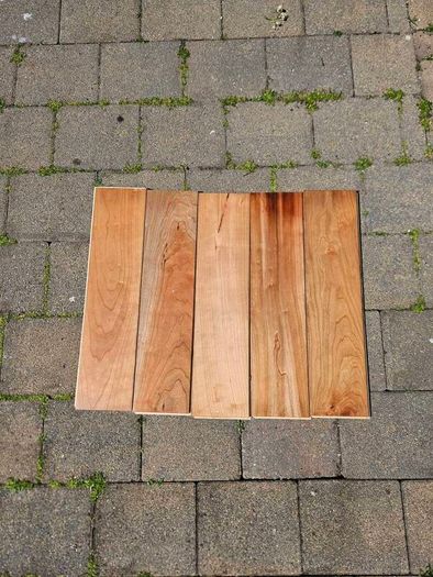 Engineered Wood Flooring - c. 3 sq m - American Cherry
