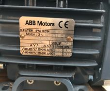 Abb 3gva071002-asc M2va71b-2 Electric Motor T80k Ip55 Iec34