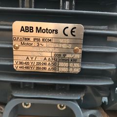 Abb 3gva071002-asc M2va71b-2 Electric Motor T80k Ip55 Iec34