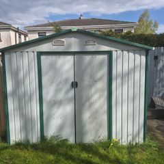 Garden steel shed