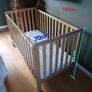 Wooden cot, Used Image 4