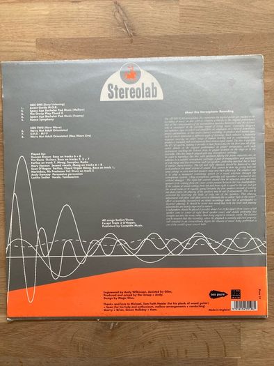 Stereolab Spaceage Batchelor Pad Music 1993 pressing
