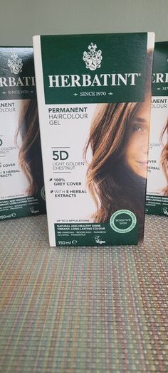 3 Boxes Herbatint Hair Colour/Dye