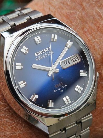 Watch Seiko 5 Actus SS Automatic. 1975.