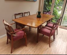 Alfred Cox Dining Table & 6 Chairs
