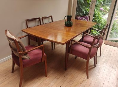 Alfred Cox Dining Table & 6 Chairs