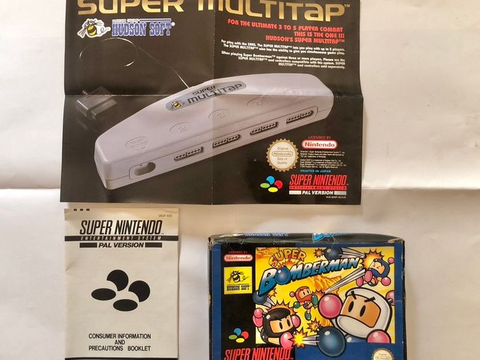 SNES Super Bomberman Box Only