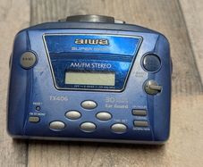 AIWA Personal Radio Cassette Player HS-TX406