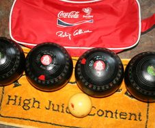 Vintage Thomas Taylor Lignoid Bowls Size 5 Set Of 4 Made In Scotland