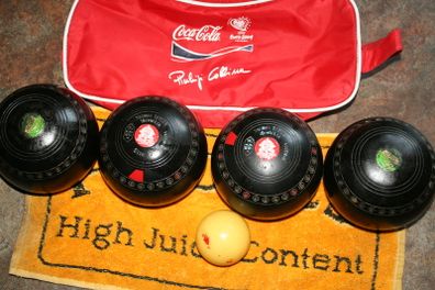 Vintage Thomas Taylor Lignoid Bowls Size 5 Set Of 4 Made In Scotland