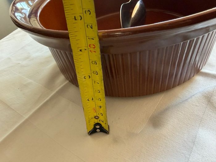 Brown Salad Bowl