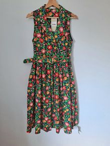 New Rowen Avenue floral Occasion dress size M, UK 12