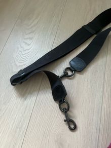 Authentic Marc Jacobs The Webbing Bag Strap - All Black DTM Edition