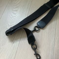 Authentic Marc Jacobs The Webbing Bag Strap - All Black DTM Edition